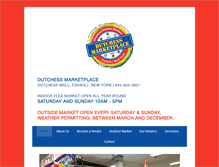 Tablet Screenshot of dutchessmarketplace.com